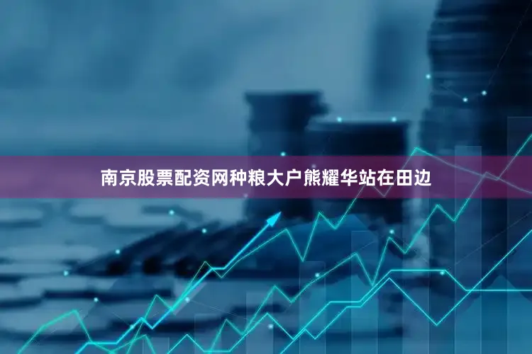 南京股票配资网种粮大户熊耀华站在田边